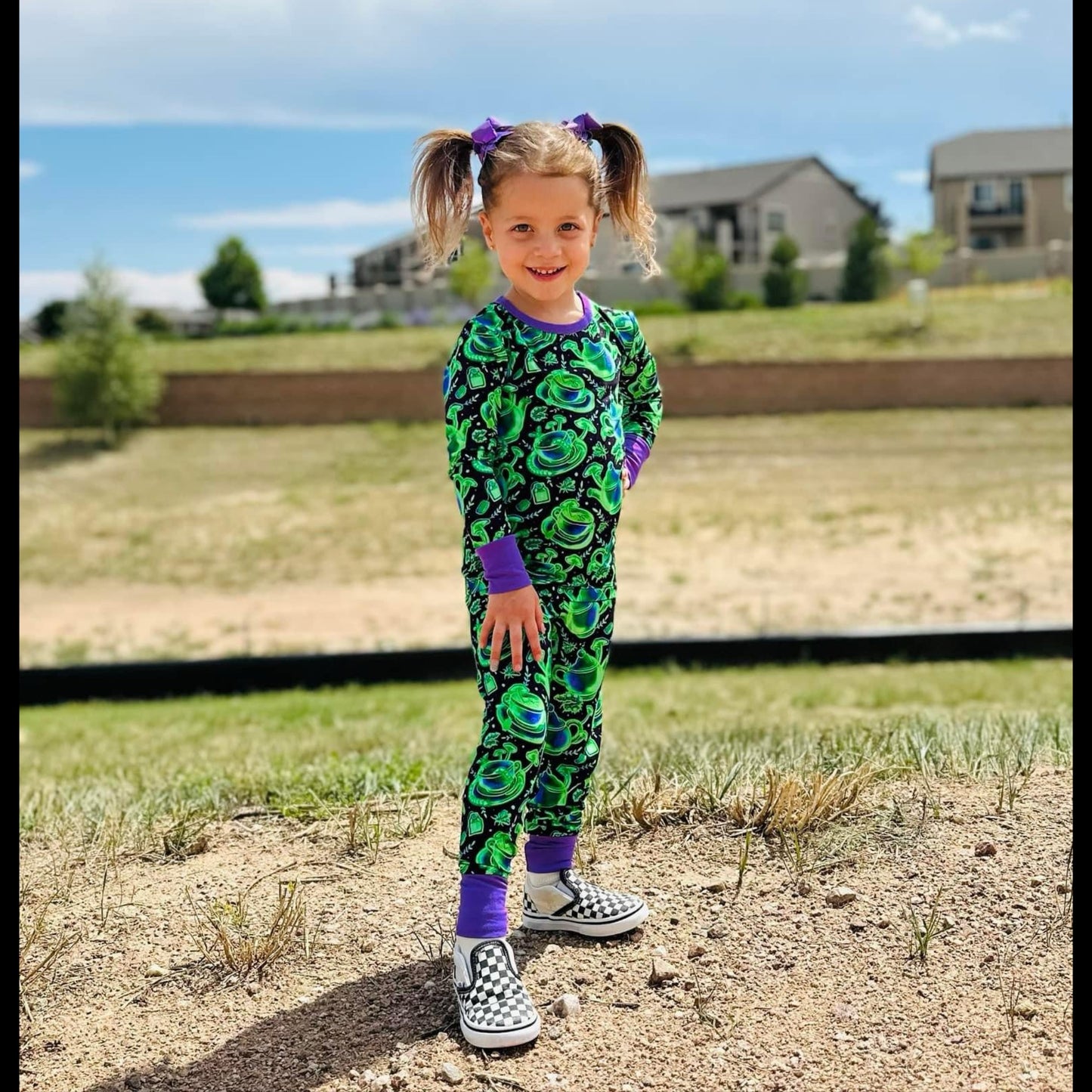 Radioactivi-tea Two-Piece Pajama Set