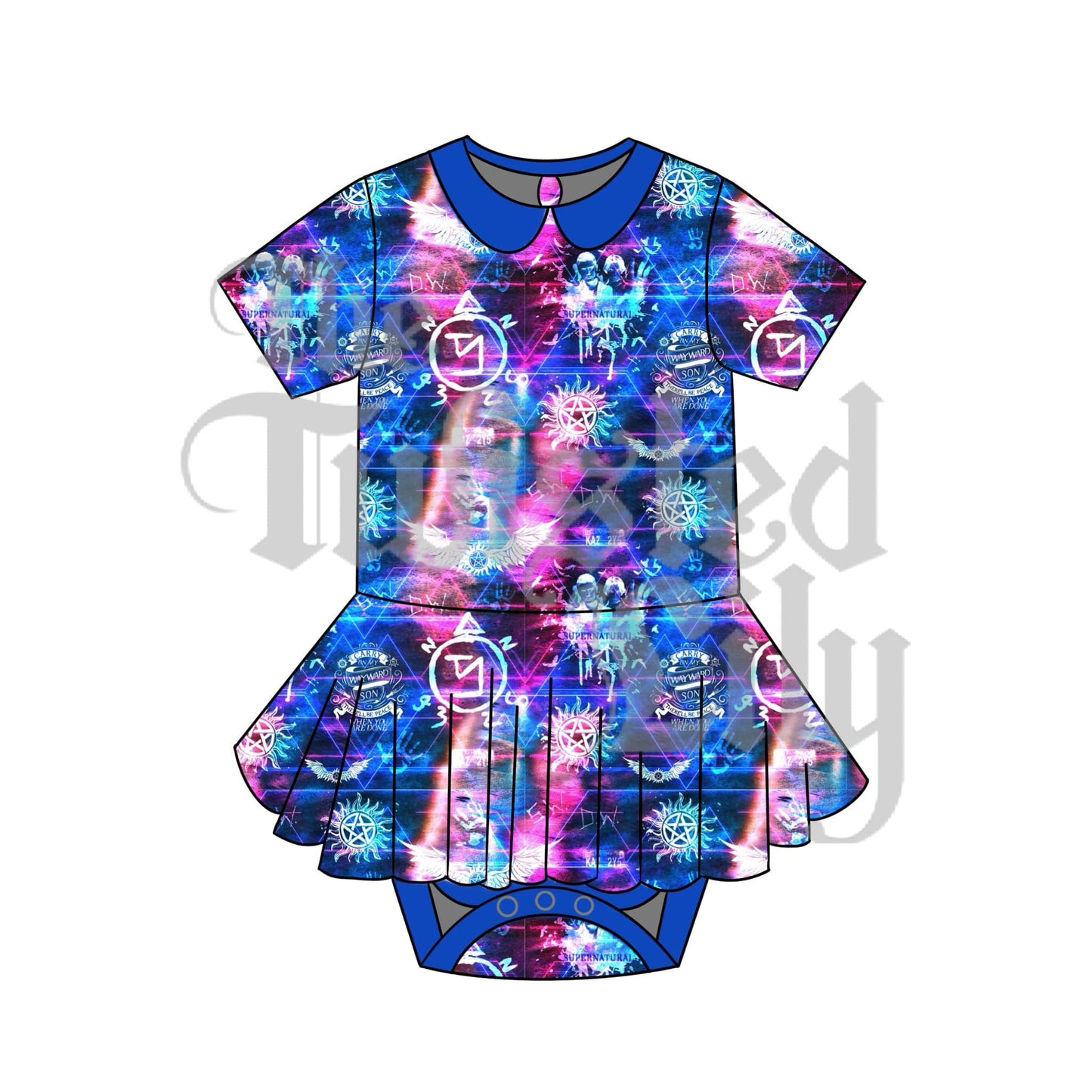 Winchester MacLeod Twirl Skirt Bodysuit
