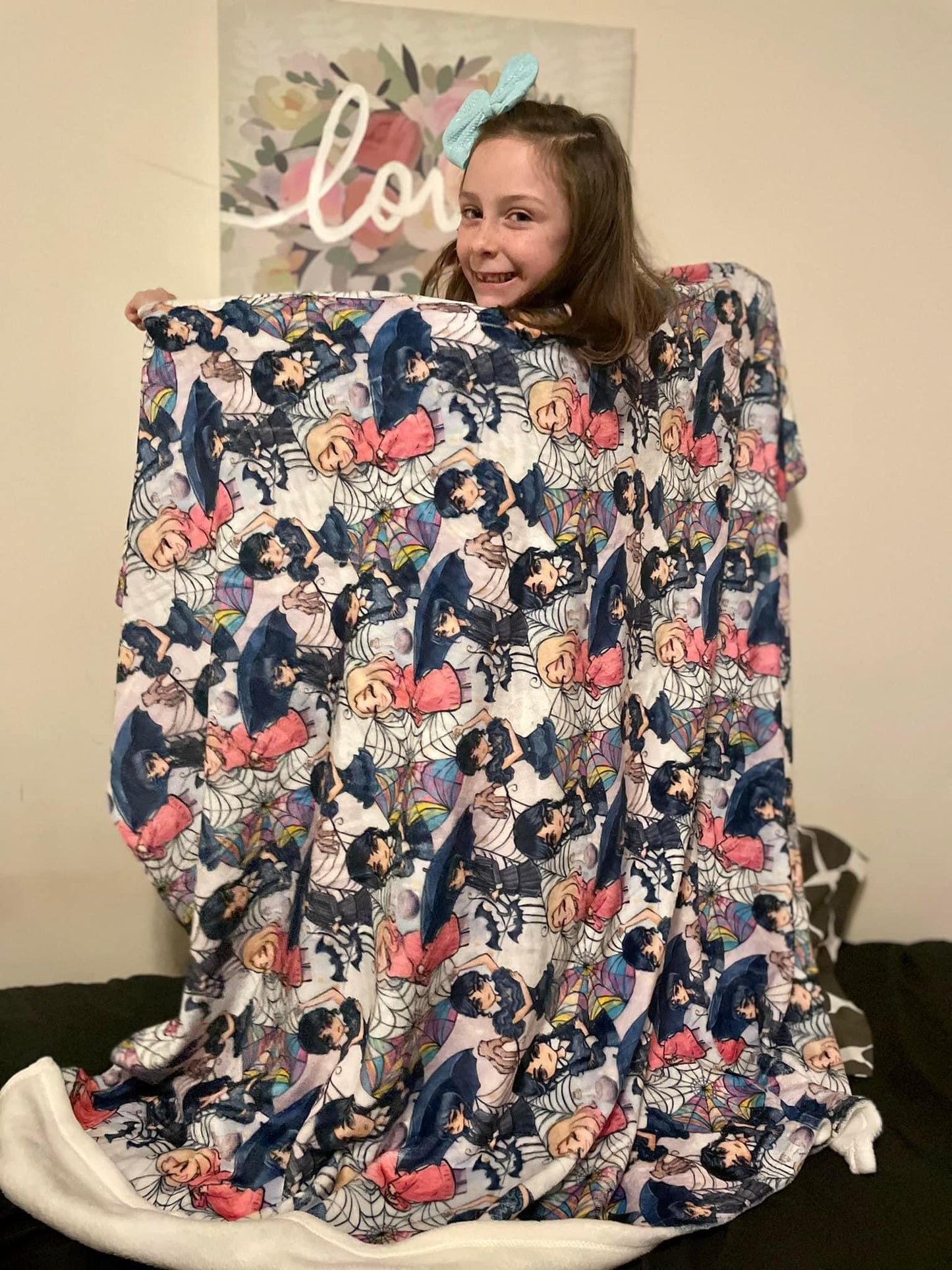Custom Minky Blanket