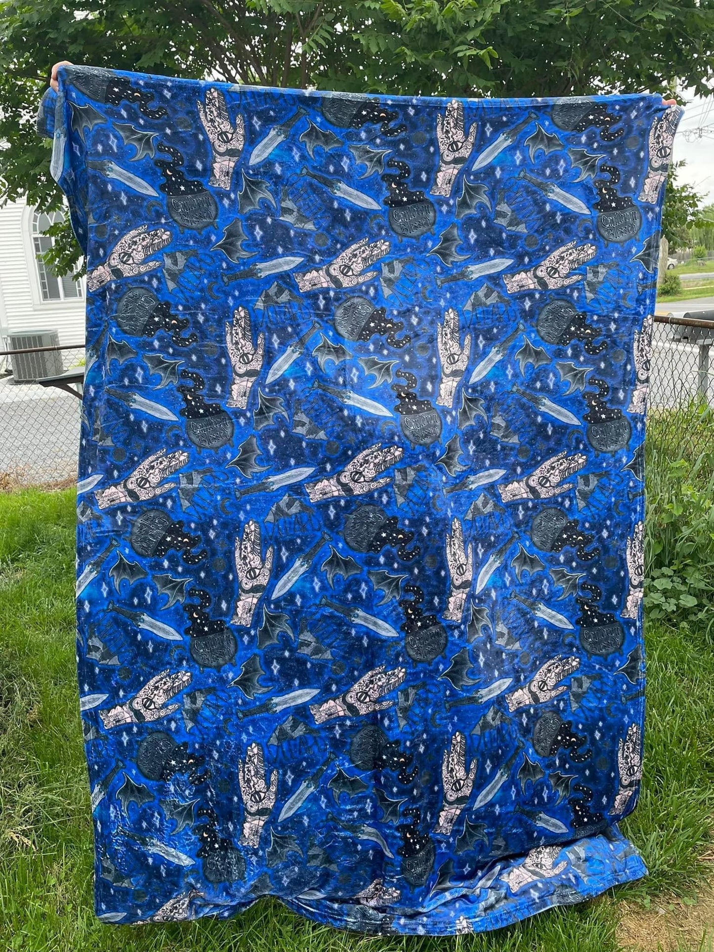 Custom Minky Blanket