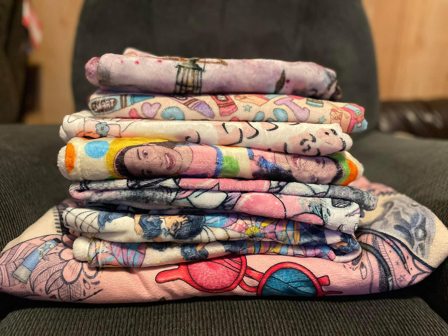 Custom Minky Blanket