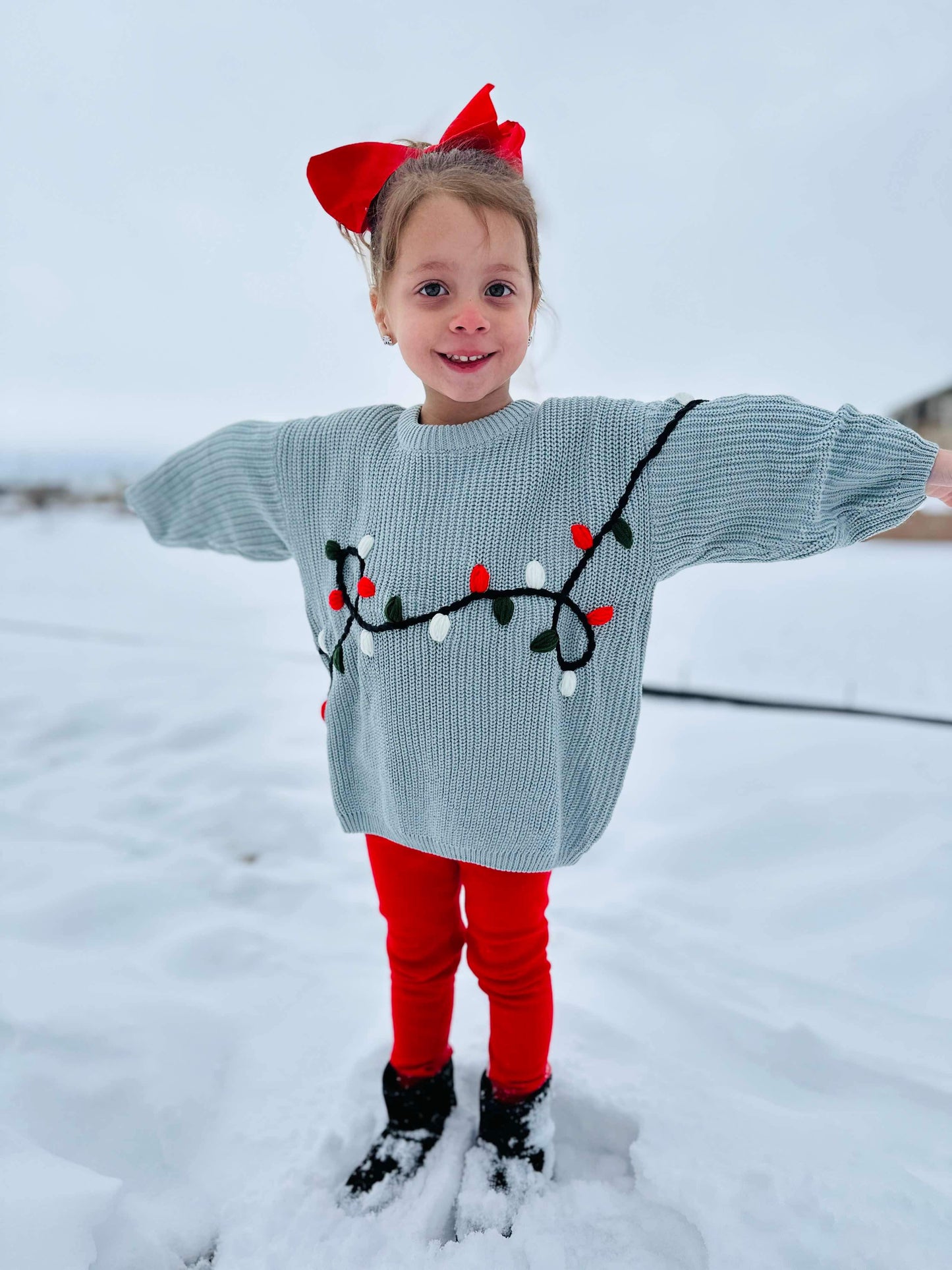 Christmas Lights Sweater