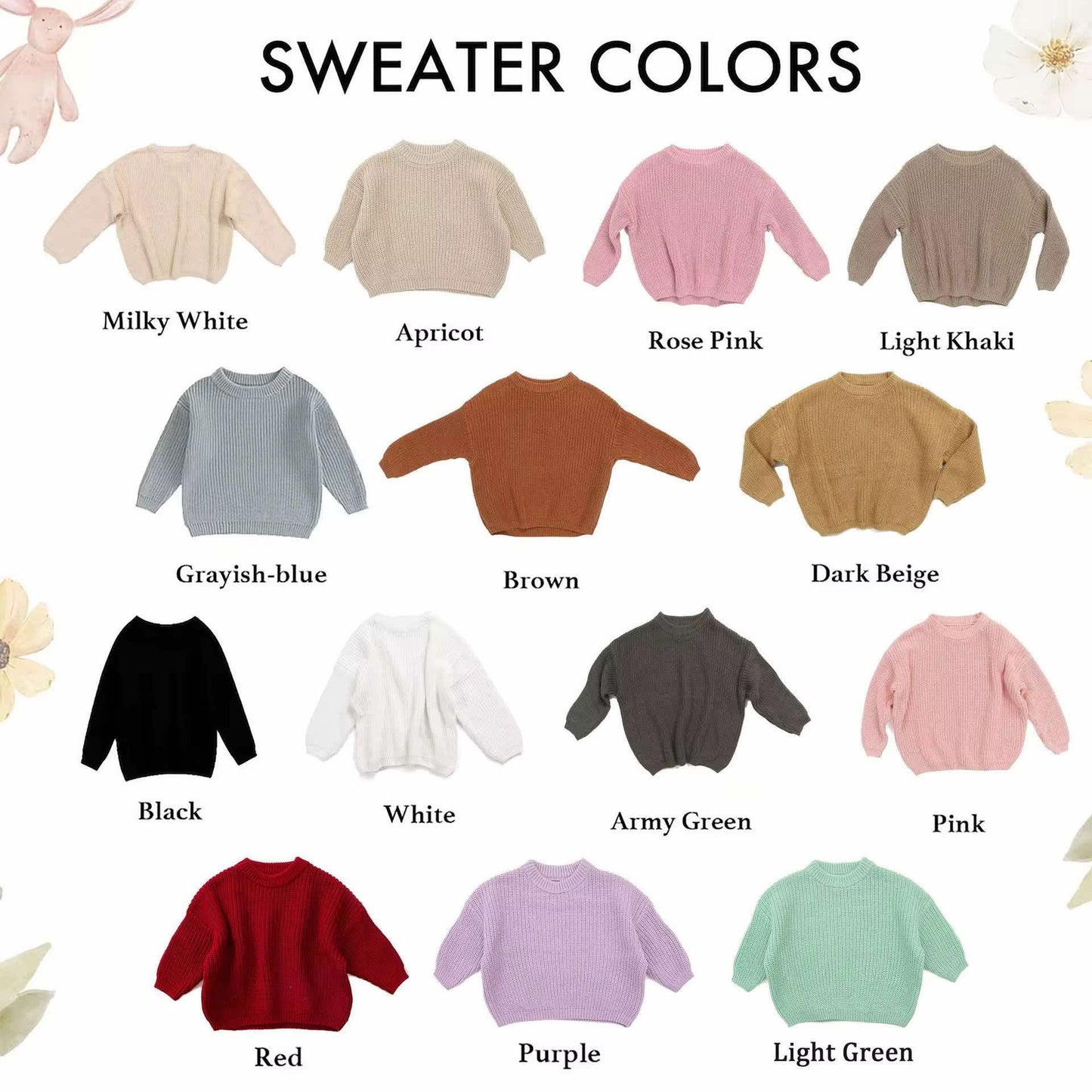 Custom Name Sweater