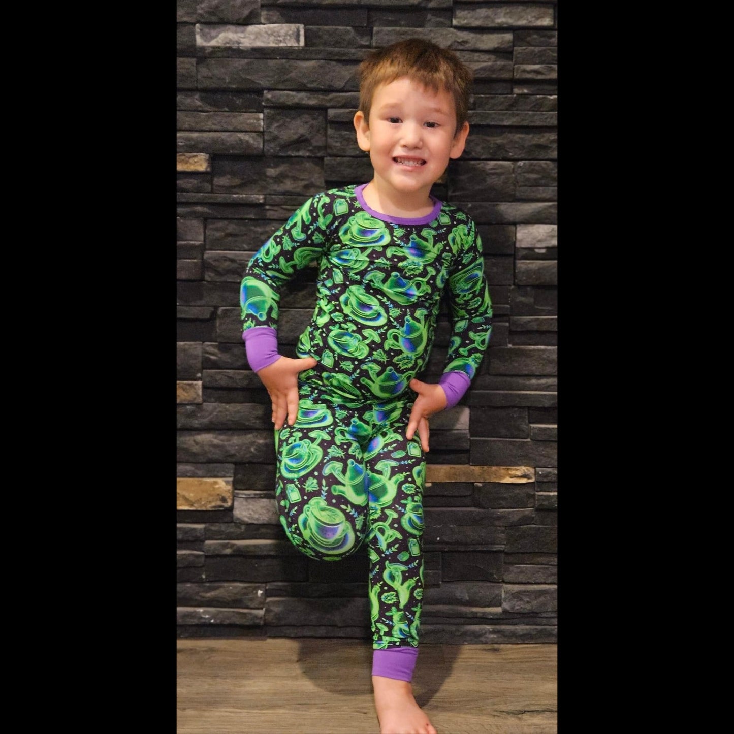 Radioactivi-tea Two-Piece Pajama Set