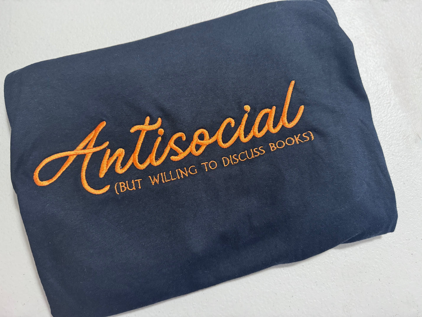 Antisocial Book Lover Design