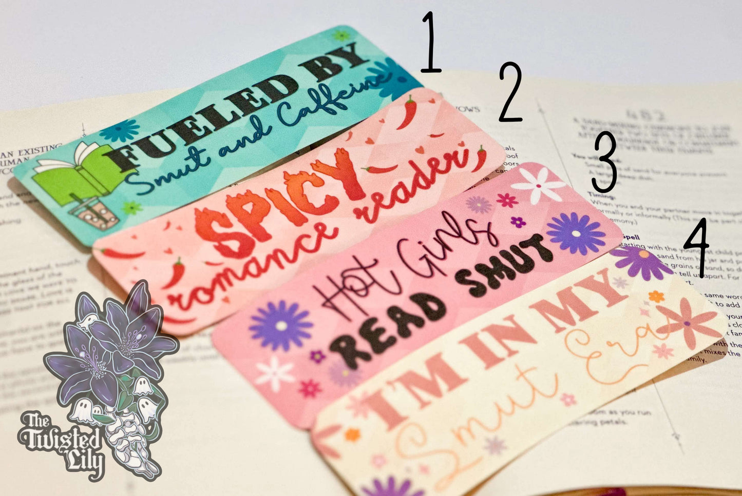 Spicy Bookmarks