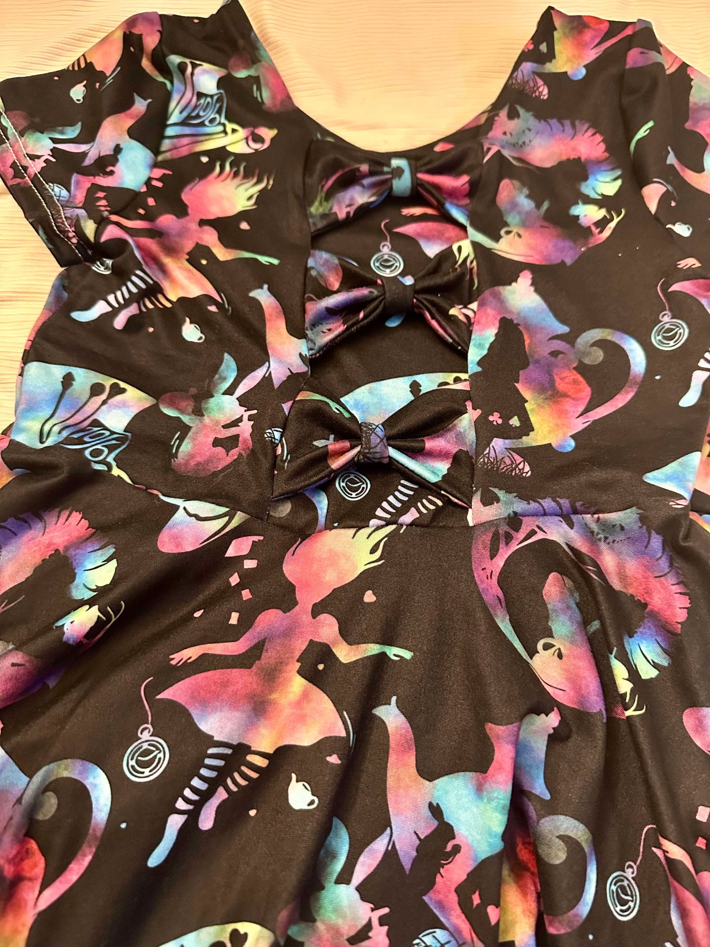 7/8 Bow Back Peplum