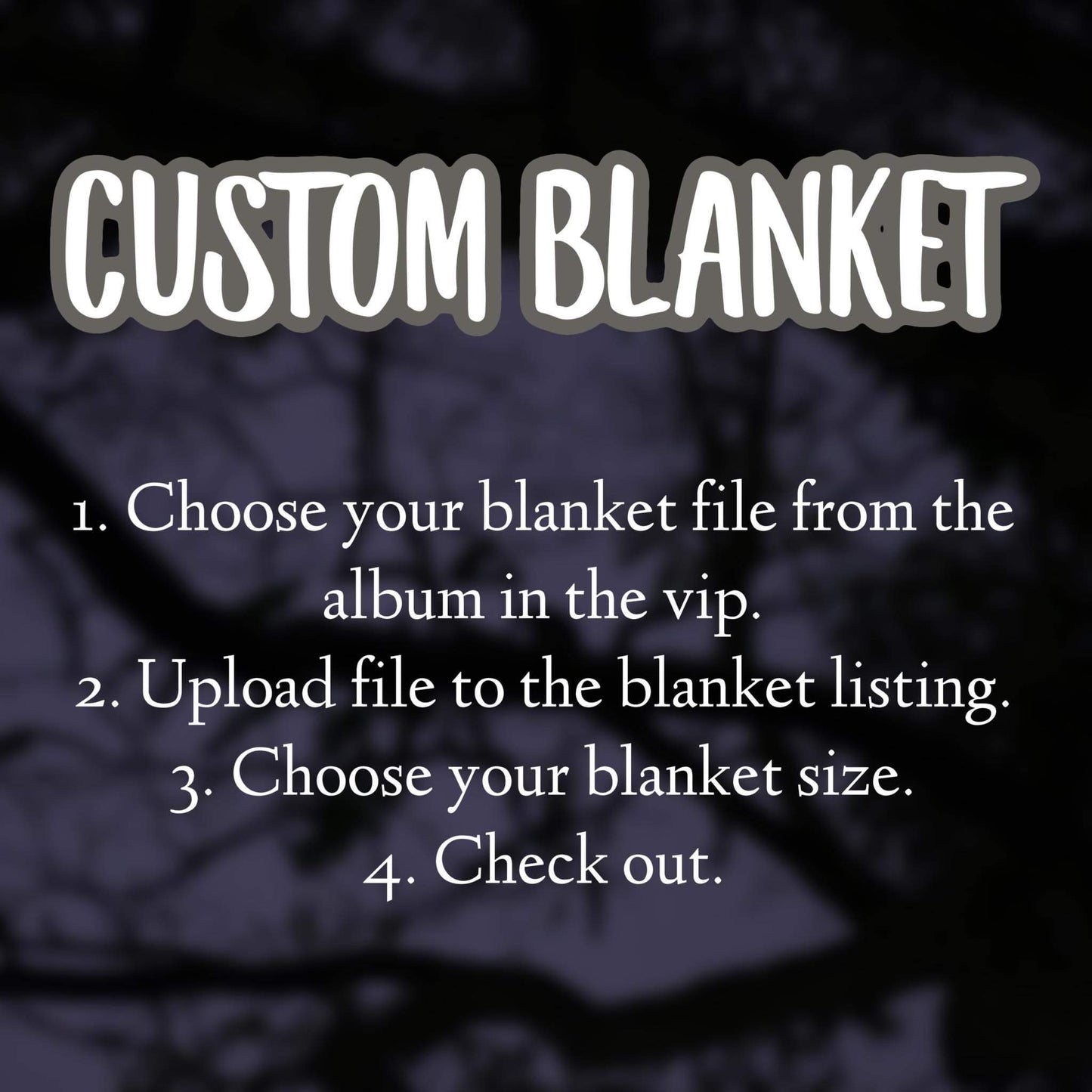 Custom Blanket