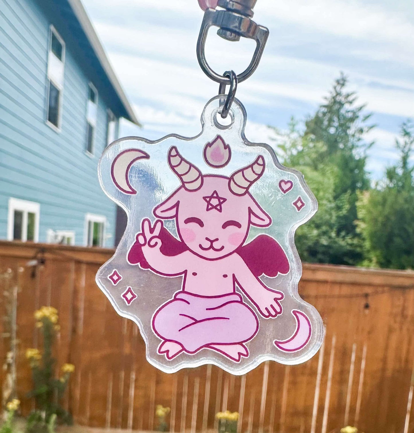 Baphie Keychain