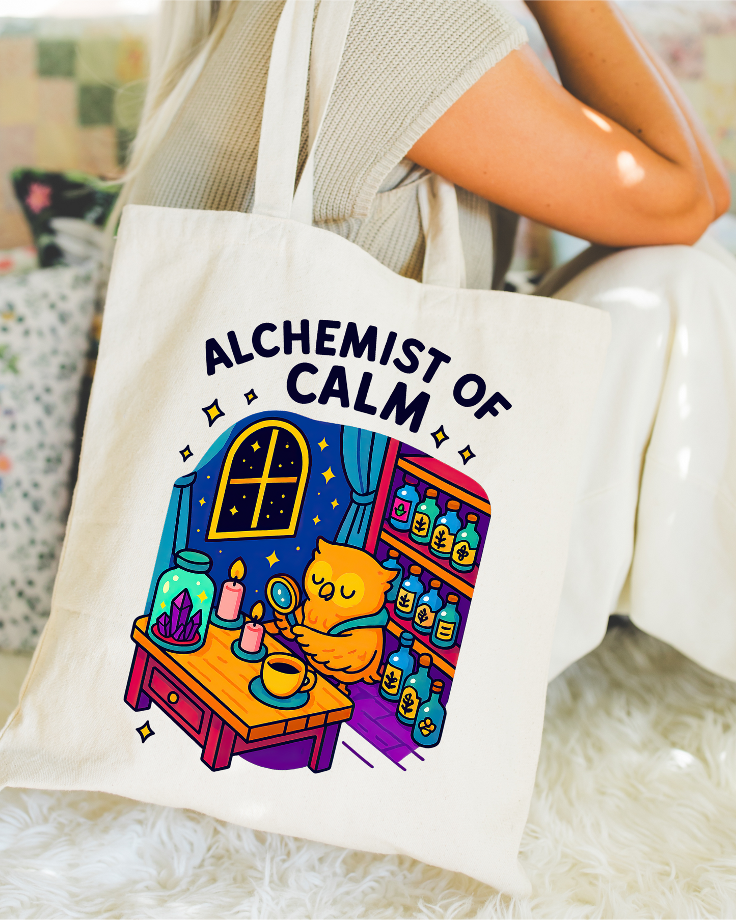 Alchemist of Calm Tote Bag