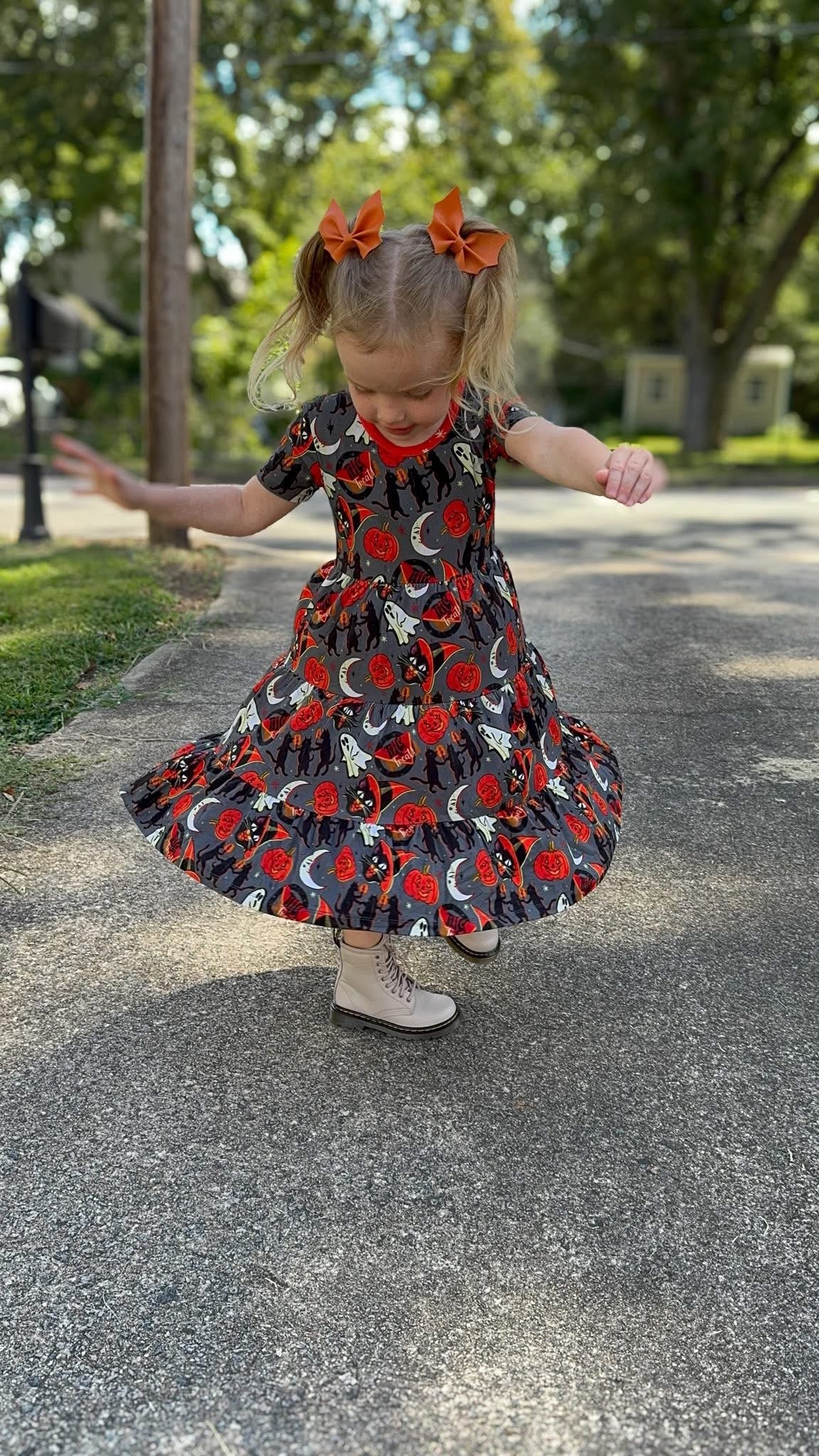 Salem’s Seance Tiered Twirl Dress