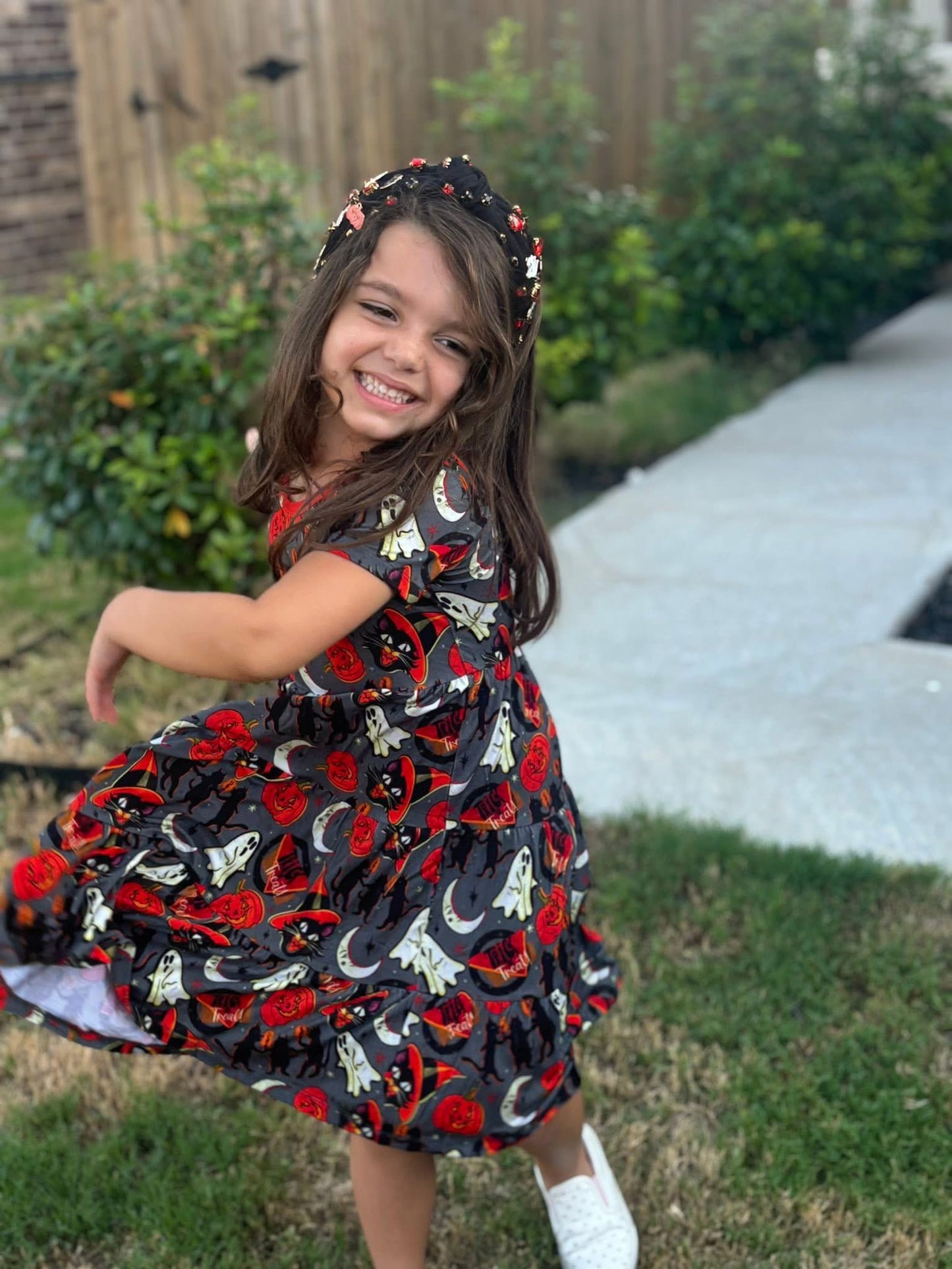 Salem’s Seance Tiered Twirl Dress