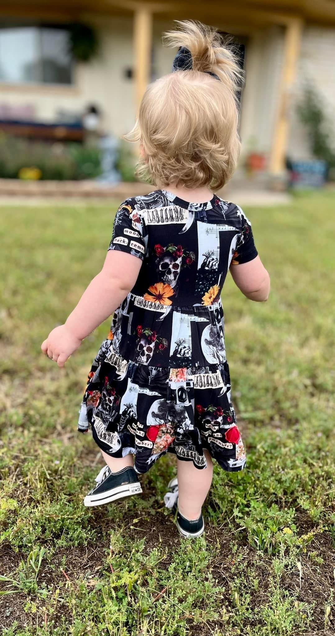 To The Moon & Back Tiered Twirl Dress