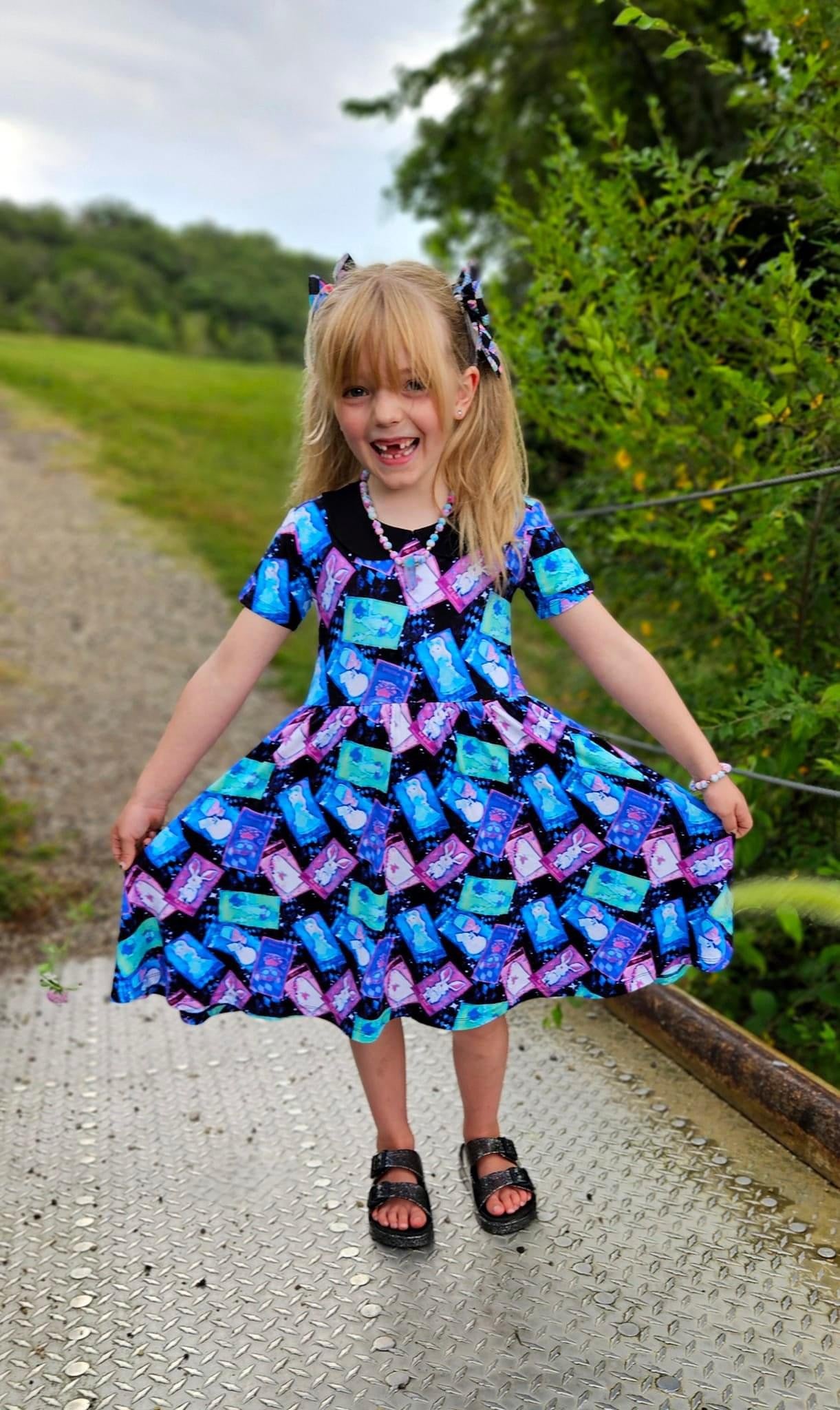 Hatter & Ghoul Tiered Twirl Dress