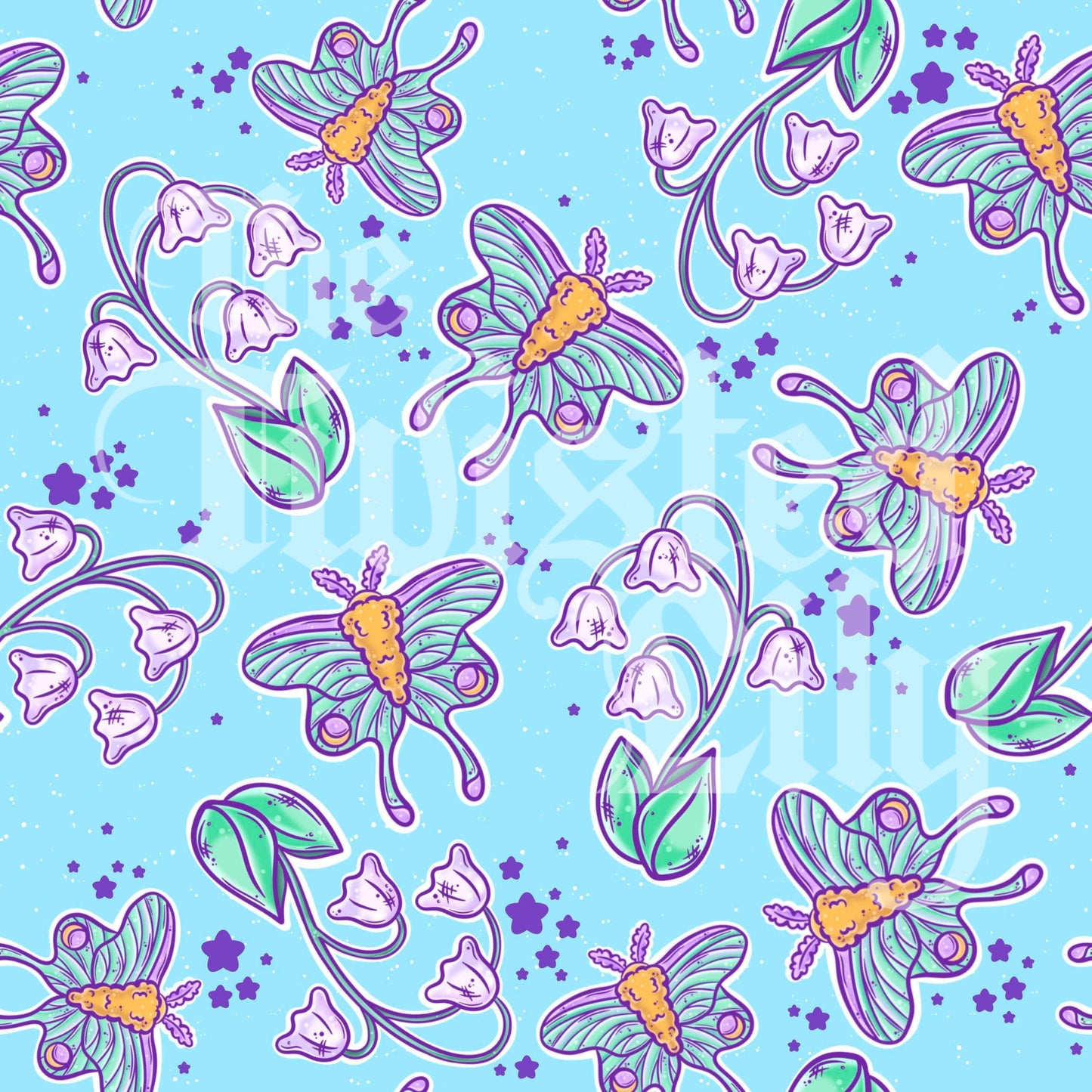 5/6-12/14 Moth Garden Print