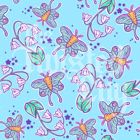 5/6-12/14 Moth Garden Print
