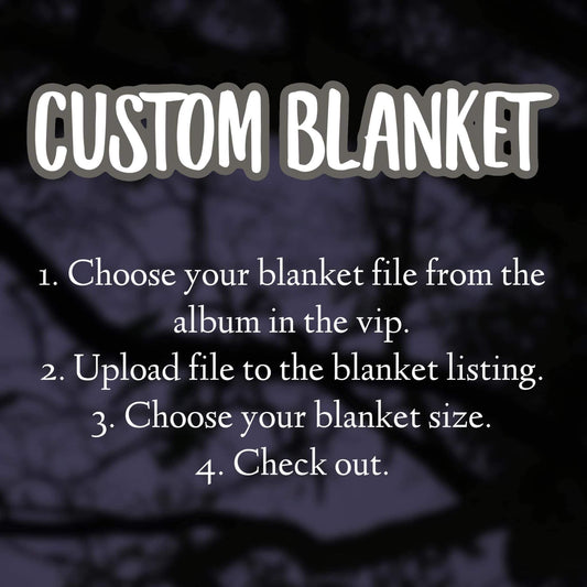 Custom Minky Blanket