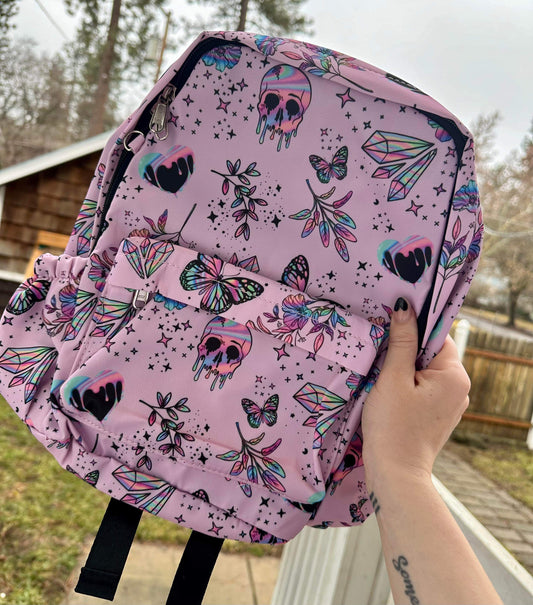 Purple Holo Mini Backpack