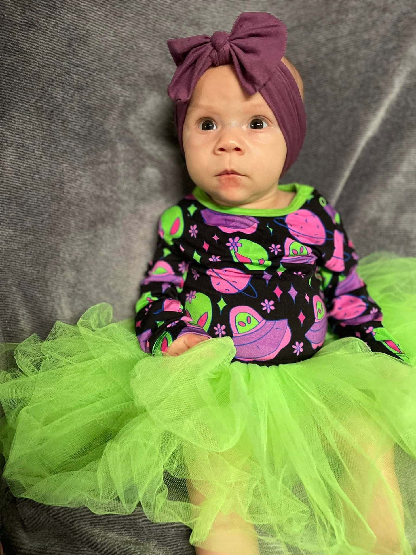 BAEliens Tutu Dress with Bodysuit