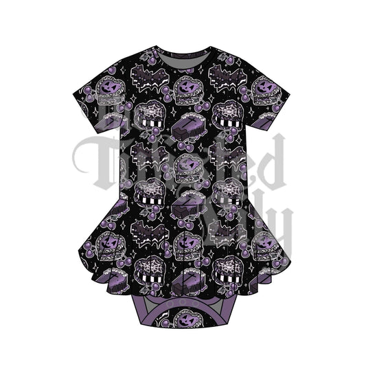 Happy Boo-Day! Twirl Skirt Bodysuit