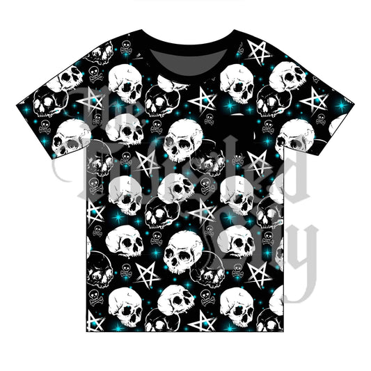 Skeletal Stardust Pocket Tee