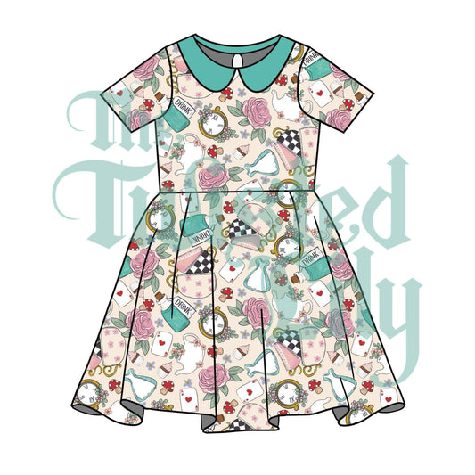 Wonderland Tiered Twirl Dress- Preorder