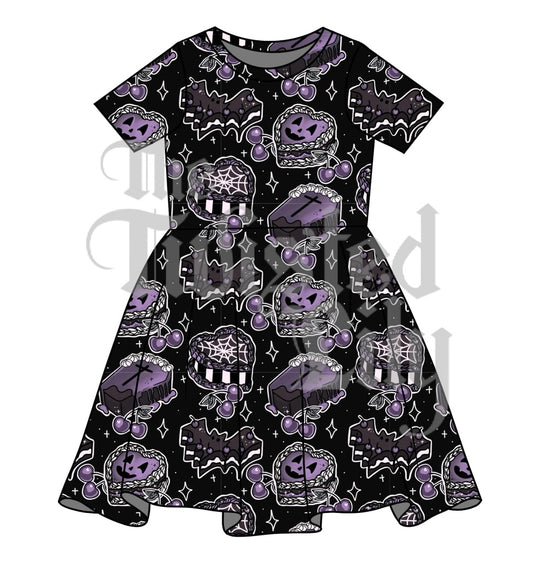 Happy Boo-Day! Tiered Twirl Dress