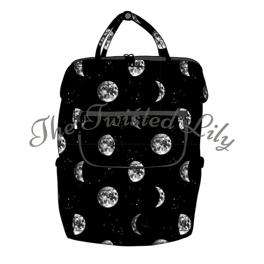 Moon Phases Diaper Bag - PREORDER