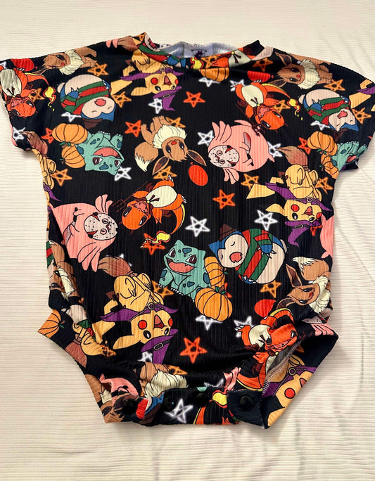 2t Tee Romper with Snaps