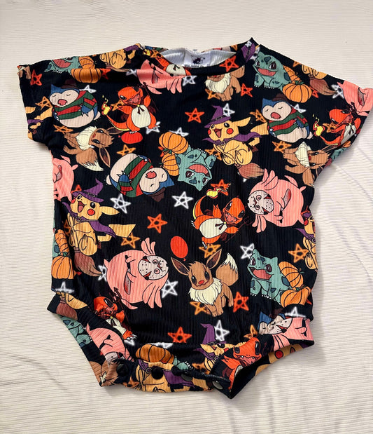 3t Tee Romper with Snaps
