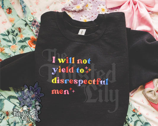Will Not Yield Design