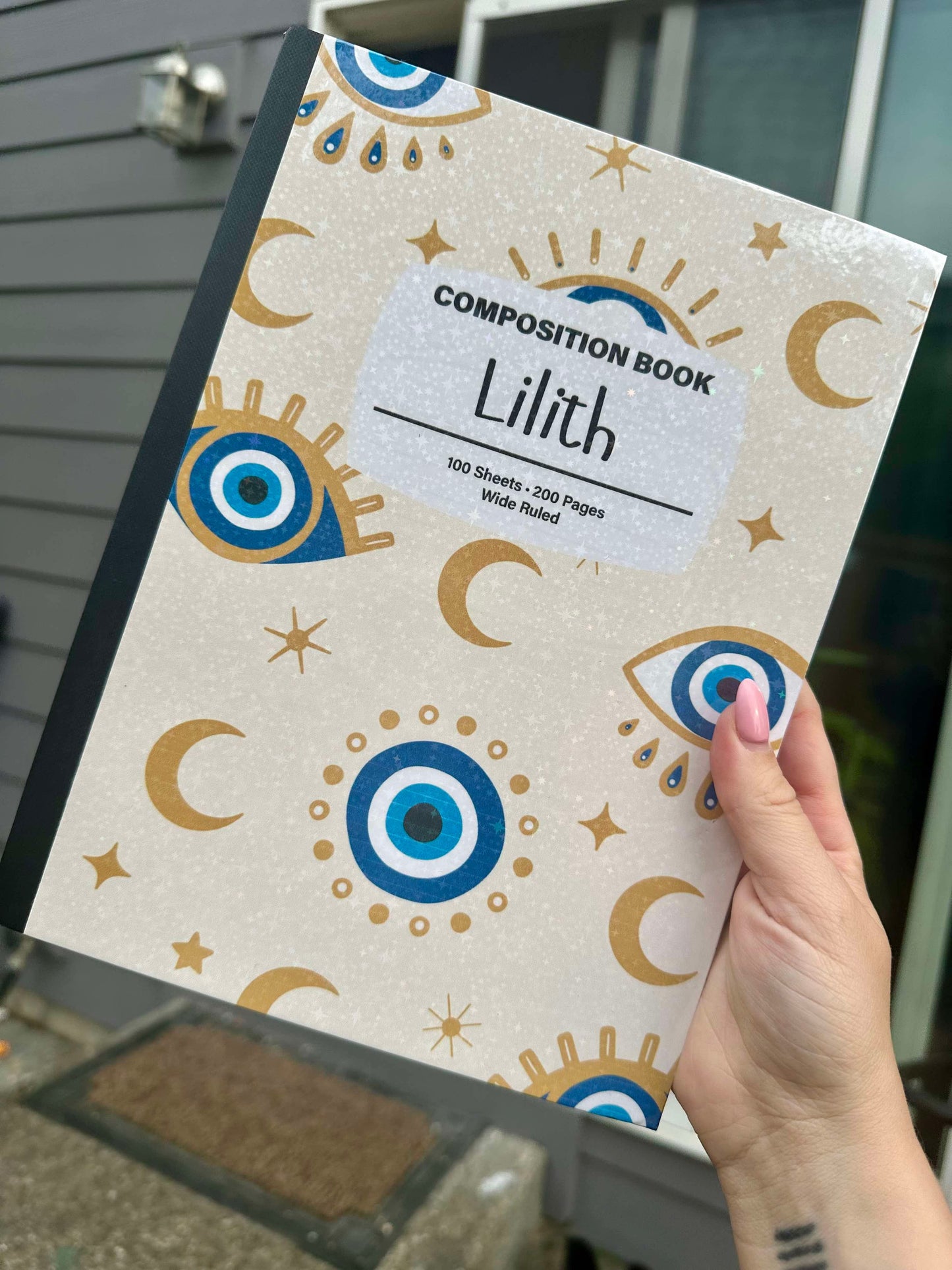 Custom Composition Notebook