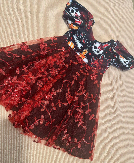 2t Puff Sleeve Brielle Twirl