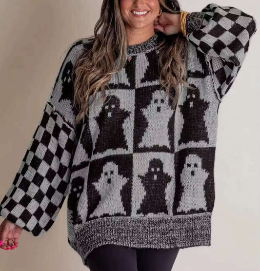 Oversized Ghost Sweater