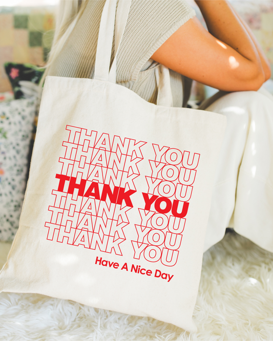 Thank You Tote Bag