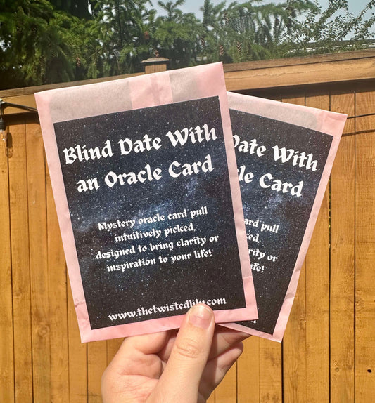 Blind Date with an Oracle Card