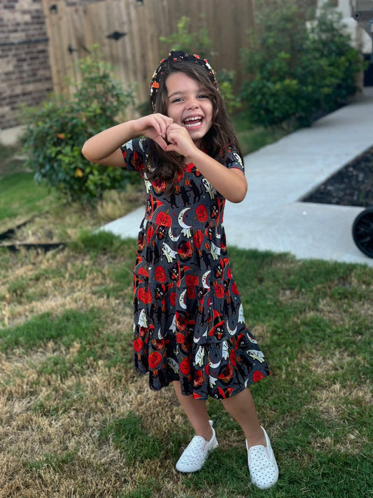 Salem’s Seance Tiered Twirl Dress