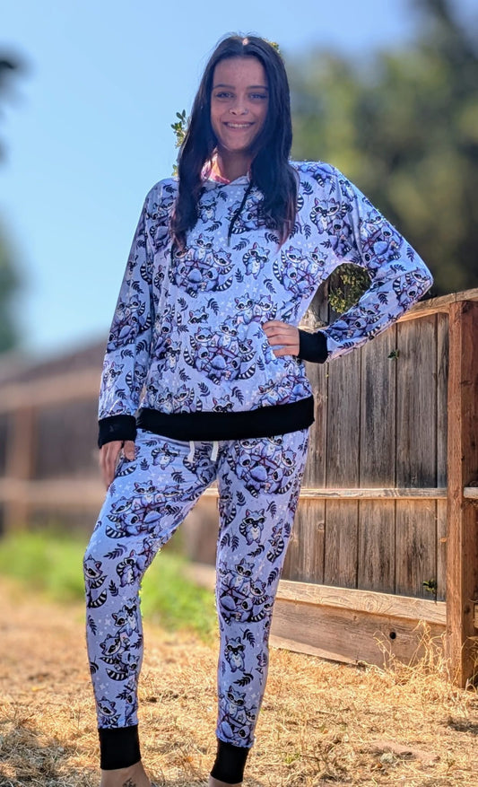 Midnight Mischief Adult Cuffed Joggers