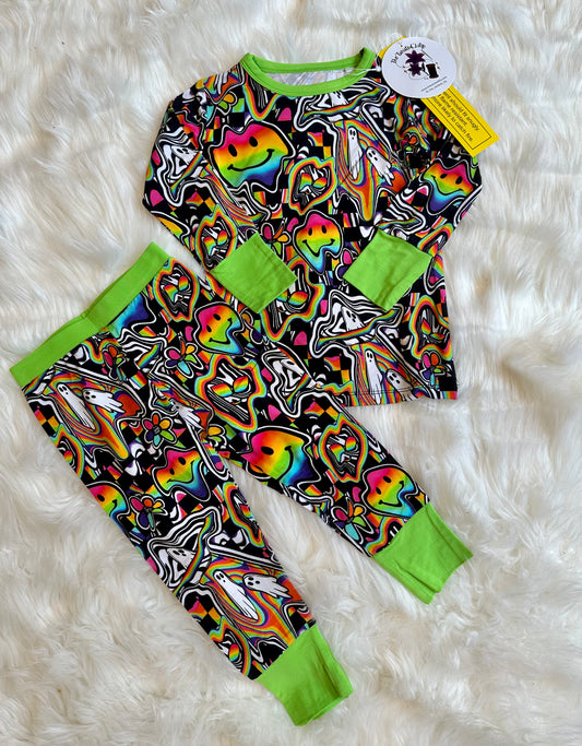 The Twisted Trip Two-Piece Pajama Set